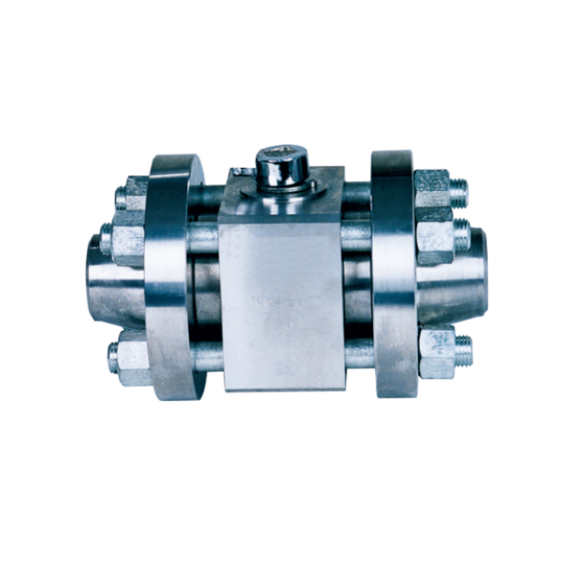 Three-piece welded (forged steel) ball valve