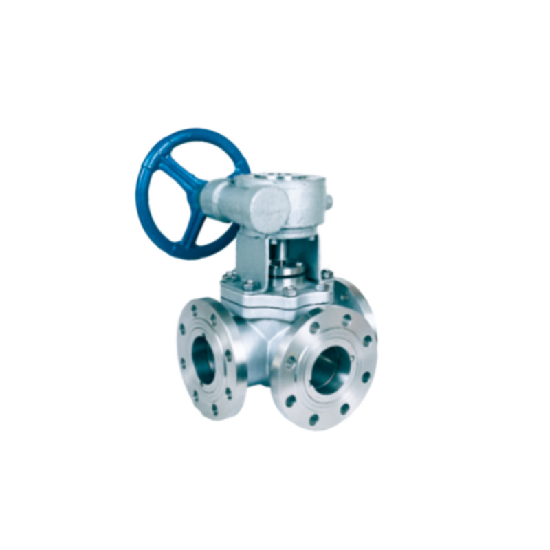 Three-way ball valve