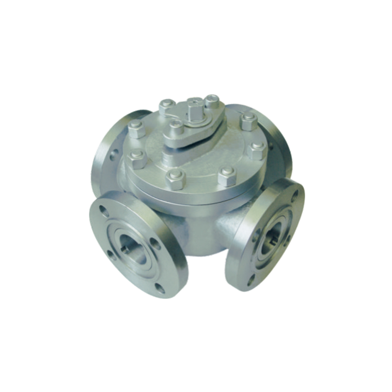 Four-way ball valve
